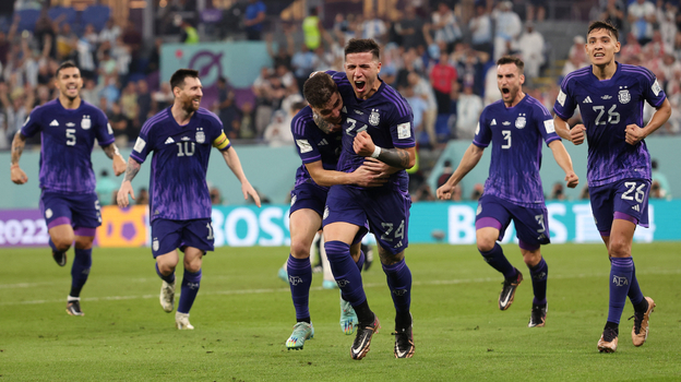 30 ноября. Польша — Аргентина — 0:2. Футболисты сборной Аргентины. Фото Reuters 30 ноября. Польша — Аргентина — 0:2. Футболисты сборной Аргентины. Фото Reuters