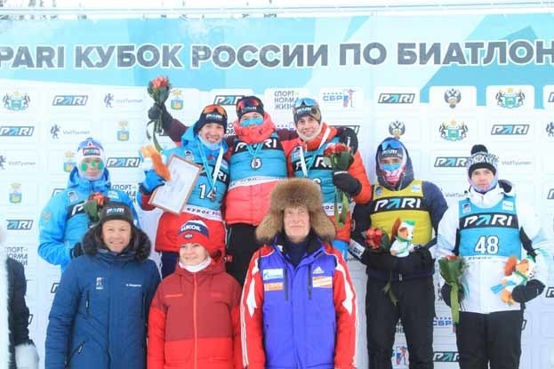 Биатлонные гонки состоялись насмотря на мороз. Фото СБР Биатлонные гонки состоялись насмотря на мороз. Фото СБР