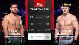 Тай Туиваса — Сергей Павлович: видеообзор боя UFC on ESPN 42
