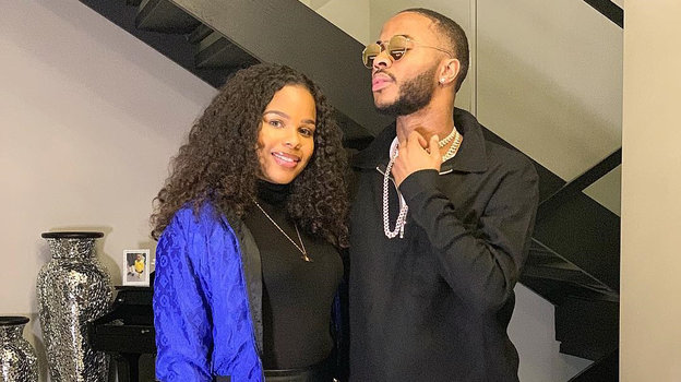 Пейдж Миллиан и Рахим Стерлинг. Фото Соцсети Пейдж Миллиан и Рахим Стерлинг. Фото Соцсети