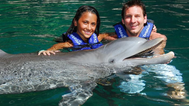 Антонелла и Лионель в 2010 году. Фото Соцсети Антонелла и Лионель в 2010 году. Фото Соцсети