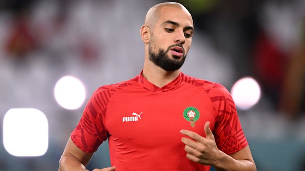 Софьян Амрабат. Фото AFP Софьян Амрабат. Фото AFP