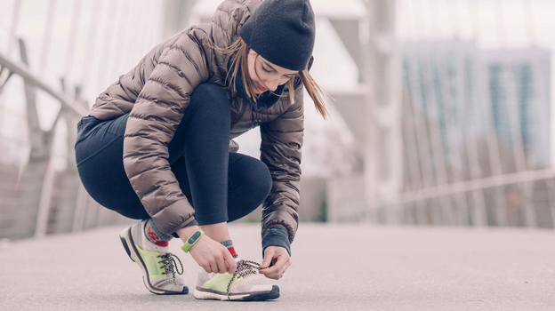 Пробежка зимой. Фото burst.shopify.com Пробежка зимой. Фото burst.shopify.com