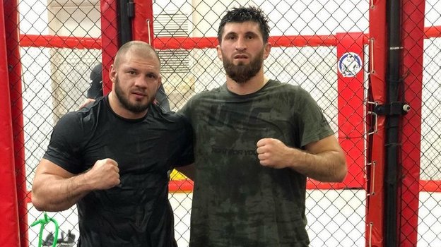 Иван Штырков и Магомед Анкалаев. Фото Соцсети Иван Штырков и Магомед Анкалаев. Фото Соцсети