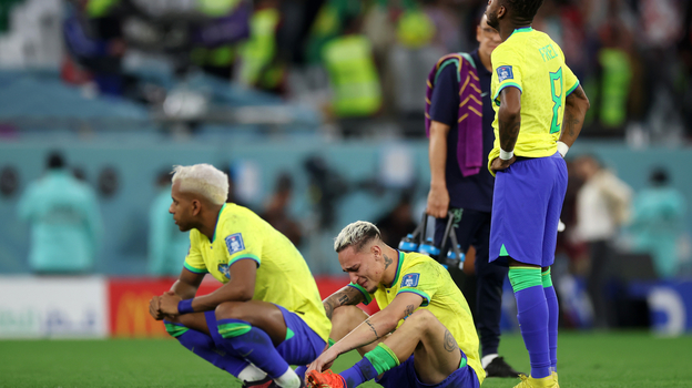 Поражение сборной Бразилии. Фото Getty Images Поражение сборной Бразилии. Фото Getty Images