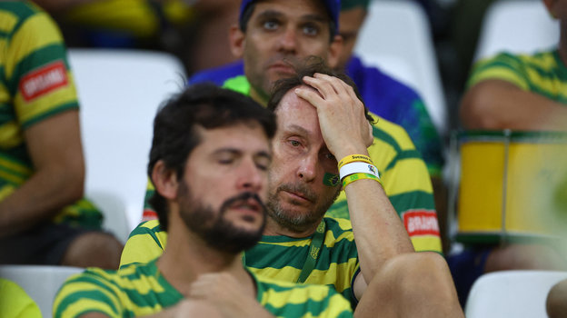 Болельщики сборной Бразилии. Фото Reuters Болельщики сборной Бразилии. Фото Reuters