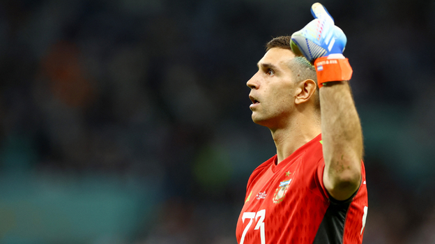 Эмилиано Мартинес. Фото Reuters Эмилиано Мартинес. Фото Reuters