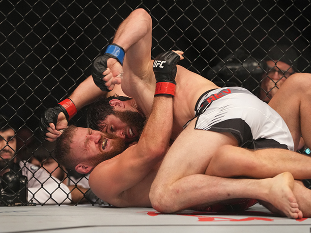 Бой Магомеда Анкалаева и Яна Блаховича. Фото USA Today Sports Бой Магомеда Анкалаева и Яна Блаховича. Фото USA Today Sports