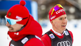 В лыжах — острая пикировка Большунова и Устюгова! Что они не поделили?