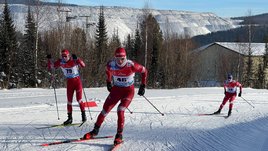 Устюгов не угнался за Большуновым. Гонку преследования Сан Саныч мог выиграть и с мешком на спине