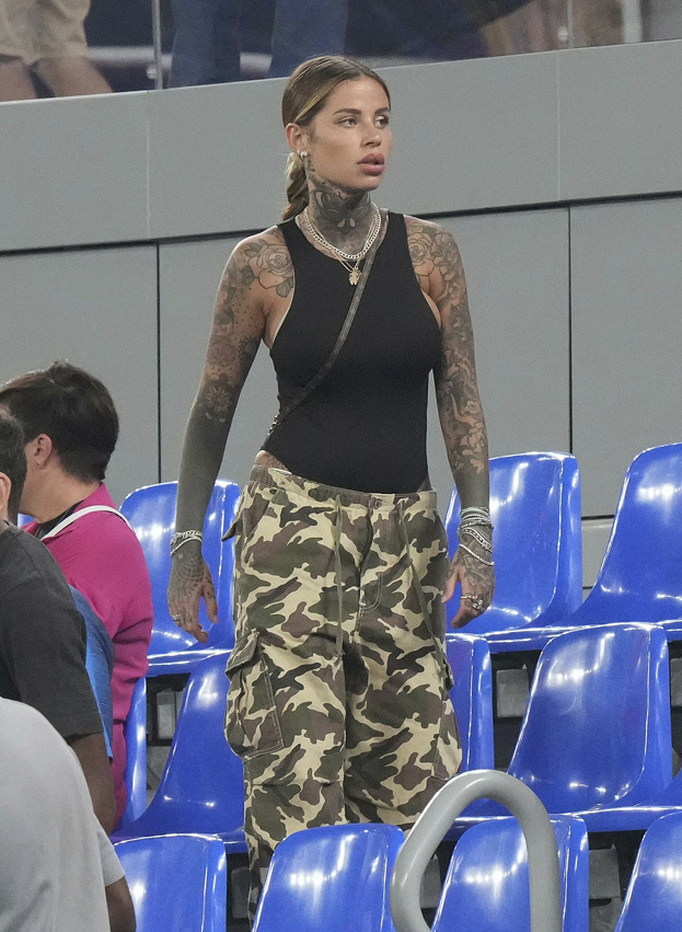 Жена французского защитника Тео Эрнандеса Зои Кристофоли. Фото Global Look Press Жена французского защитника Тео Эрнандеса Зои Кристофоли. Фото Global Look Press