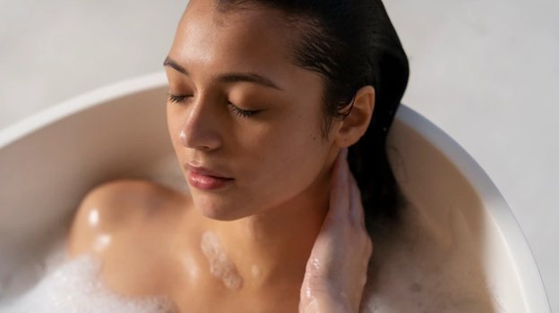 Девушка в ванной. Фото freepik, ru.freepik.com Девушка в ванной. Фото freepik, ru.freepik.com