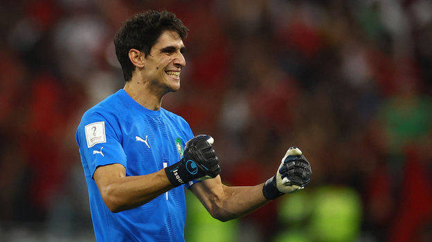 Вратарь сборной Марокко Яссин Буну. Фото Reuters Вратарь сборной Марокко Яссин Буну. Фото Reuters