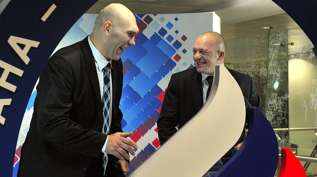 Николай Валуев и Дмитрий Саутин. Фото Алексей Иванов, архив «СЭ» Николай Валуев и Дмитрий Саутин. Фото Алексей Иванов, архив «СЭ»