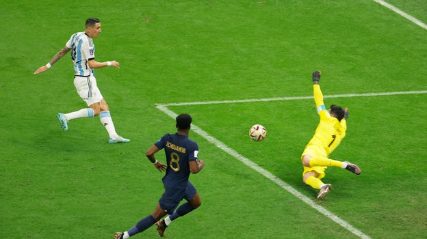 Гол Анхеля Ди Марии. Фото AFP Гол Анхеля Ди Марии. Фото AFP