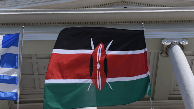 Флаг Кении. Фото Global Look Press Флаг Кении. Фото Global Look Press