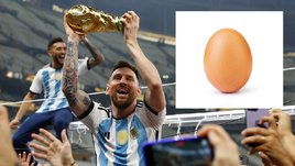 Месси обошел яйцо — назло фанатам Роналду. Лео поставил необычный рекорд