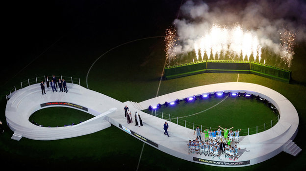 Церемония награждения ЧМ в Катаре. Фото Reuters Церемония награждения ЧМ в Катаре. Фото Reuters