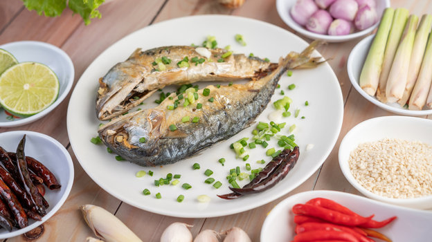 Блюдо из рыбы. Фото Freepik/jcomp Блюдо из рыбы. Фото Freepik/jcomp