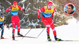 «Если есть вражда, пусть ее на трассе решают». Крюков — о конфликте Большунова и Устюгова