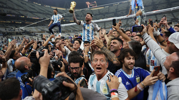 Сборная Аргентины — чемпион мира. Фото Reuters Сборная Аргентины — чемпион мира. Фото Reuters