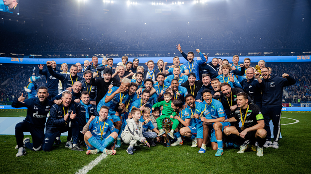 «Зенит» чемпион. Фото Вячеслав Евдокимов, ФК «Зенит» «Зенит» чемпион. Фото Вячеслав Евдокимов, ФК «Зенит»