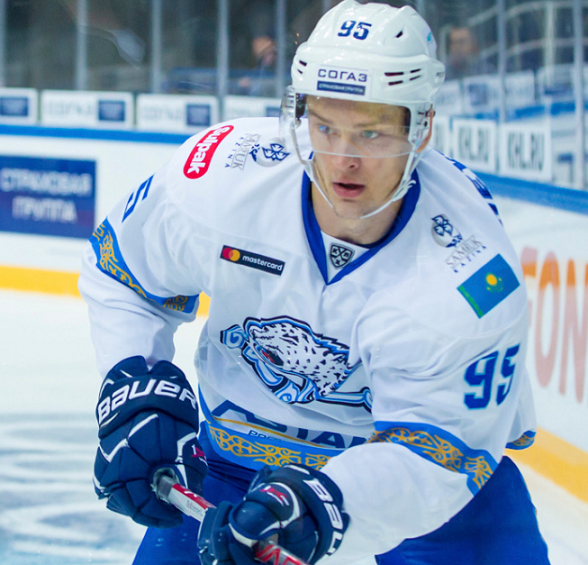 Дмитрий Шевченко. Фото ХК «Барыс» Дмитрий Шевченко. Фото ХК «Барыс»