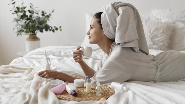 Необходимо чаще ухаживать за собой. Фото Freepik Необходимо чаще ухаживать за собой. Фото Freepik