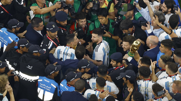 Анхель Ди Мария и Лионель Месси. Фото Reuters Анхель Ди Мария и Лионель Месси. Фото Reuters