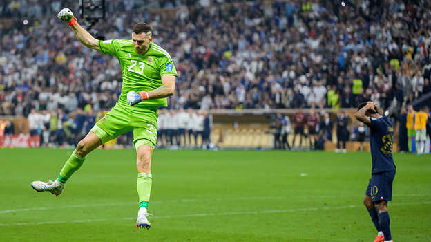 Эмилиано Мартинес. Фото Global Look Press Эмилиано Мартинес. Фото Global Look Press