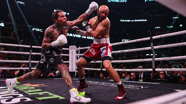 Бой Джервонты Дэвиса и Эктора Луиса Гарсии. Фото Getty Images Бой Джервонты Дэвиса и Эктора Луиса Гарсии. Фото Getty Images