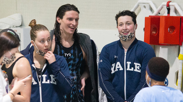 Лия Томас и Исаак Хениг. Фото Getty Images Лия Томас и Исаак Хениг. Фото Getty Images