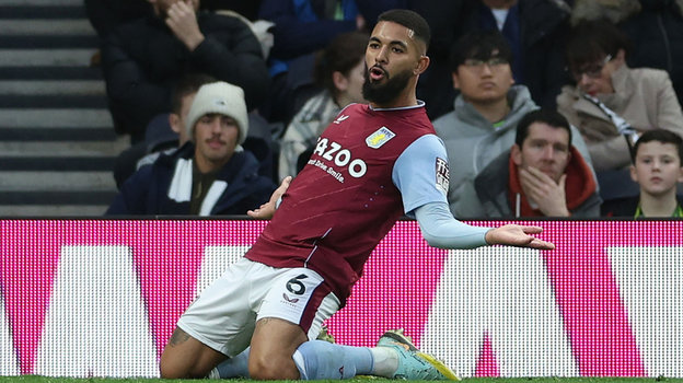 Полузащитник «Астон Виллы» Дуглас Луиш. Фото AFP Полузащитник «Астон Виллы» Дуглас Луиш. Фото AFP