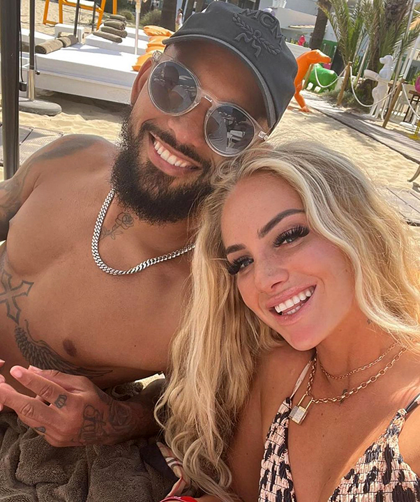 Дуглас Луиш и Алиша Леманн. Фото Соцсети Дуглас Луиш и Алиша Леманн. Фото Соцсети