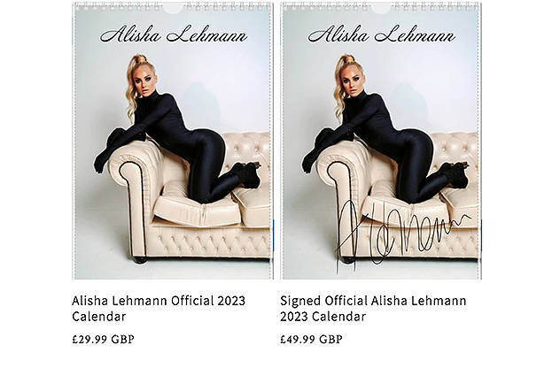 Продажа каленадаря на сайте Алиши Леманн. Продажа каленадаря на сайте Алиши Леманн.