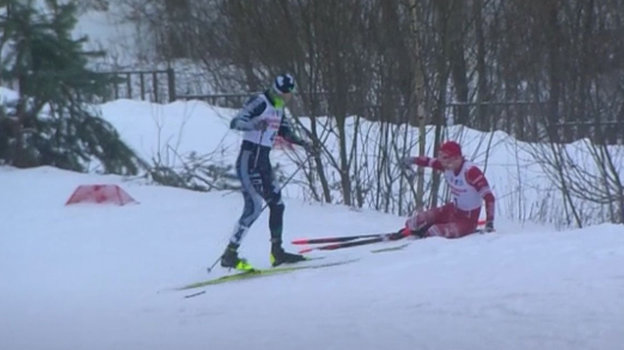 Сергей Устюгов и Александр Большунов. Сергей Устюгов и Александр Большунов.