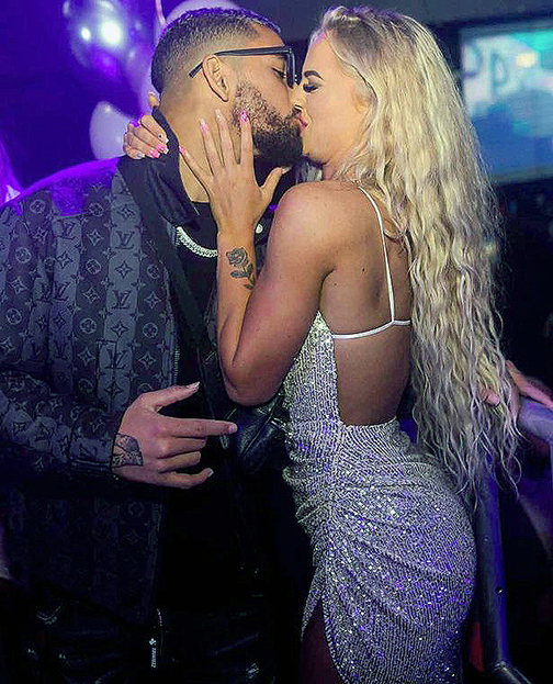 Дуглас Луиш и Алиша Леманн. Фото Соцсети Дуглас Луиш и Алиша Леманн. Фото Соцсети