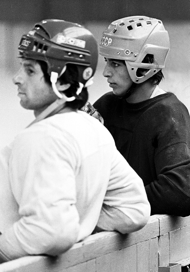 Валерий Харламов и Андрей Хомутов. Фото Сергей Киврин и Андрей Голованов, архив «СЭ» Валерий Харламов и Андрей Хомутов. Фото Сергей Киврин и Андрей Голованов, архив «СЭ»