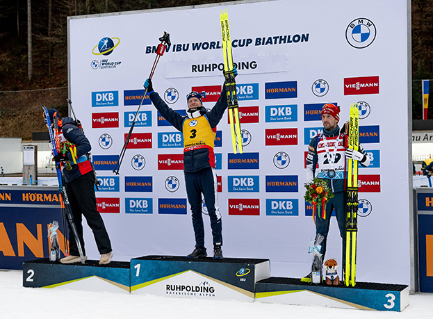 Йоханнес Бе празднует победу. Фото Global Look Press Йоханнес Бе празднует победу. Фото Global Look Press