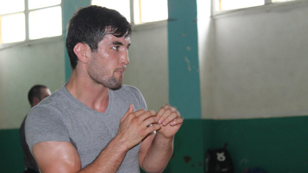 Муса Хаманаев в 2014 году. Фото Фото с ВК-страницы фан-сообщества бойца Муса Хаманаев в 2014 году. Фото Фото с ВК-страницы фан-сообщества бойца