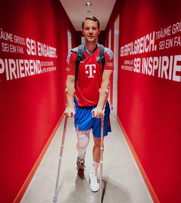 Мануэль Нойер. Фото Соцсети Мануэль Нойер. Фото Соцсети