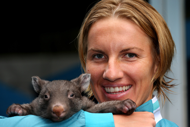 Светлана Кузнецова и вомбат. Фото Getty Images Светлана Кузнецова и вомбат. Фото Getty Images