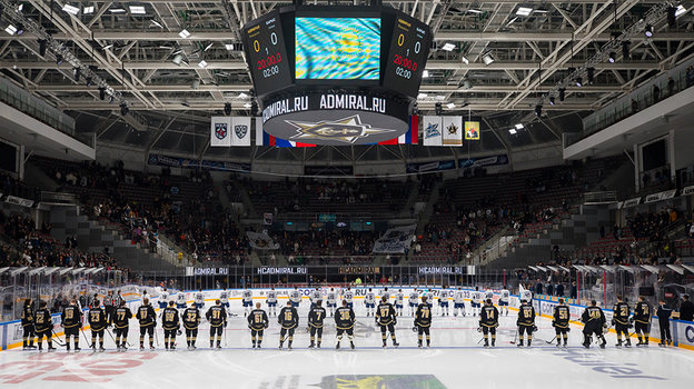 Хоккеисты «Адмирала». Фото ХК «Адмирал» Хоккеисты «Адмирала». Фото ХК «Адмирал»