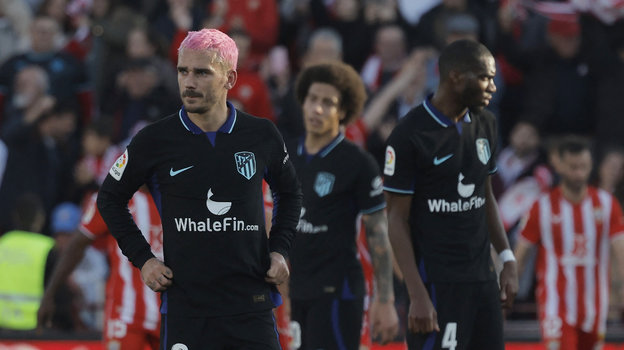 Футболисты «Атлетико». Фото Reuters Футболисты «Атлетико». Фото Reuters