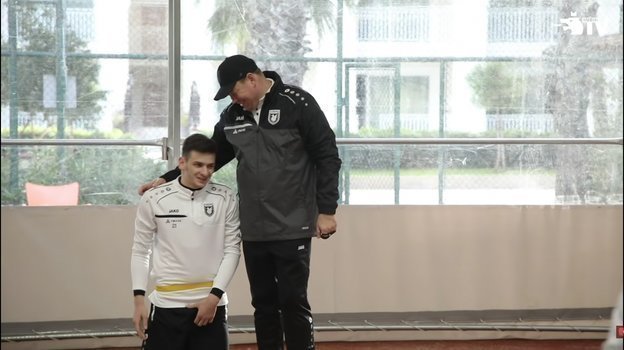 Хвича Кварацхелия и Леонид Слуцкий. Фото Соцсети Хвича Кварацхелия и Леонид Слуцкий. Фото Соцсети