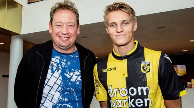 Леонид Слуцкий и Мартин Эдегор. Фото www.vitesse.nl Леонид Слуцкий и Мартин Эдегор. Фото www.vitesse.nl