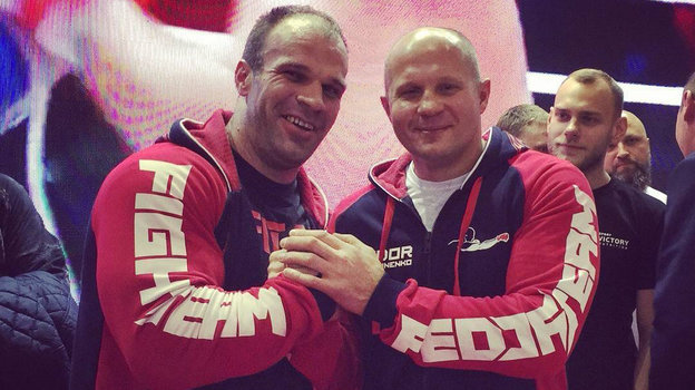 Денис Цыпленков и Федор Емельяненко. Фото Соцсети Денис Цыпленков и Федор Емельяненко. Фото Соцсети