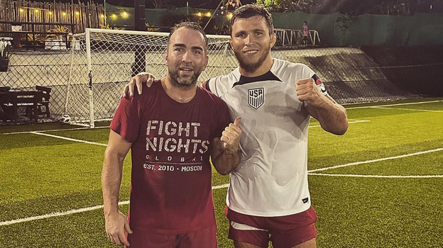 Камил Гаджиев и Мариф Пираев. Фото Соцсети Камил Гаджиев и Мариф Пираев. Фото Соцсети