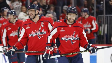 Александр Овечкин и Евгений Кузнецов.