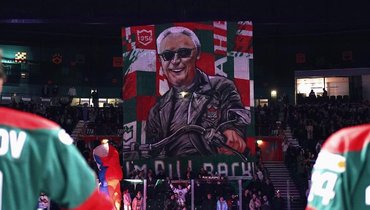 Баннер болельщиков «Ак Барса».